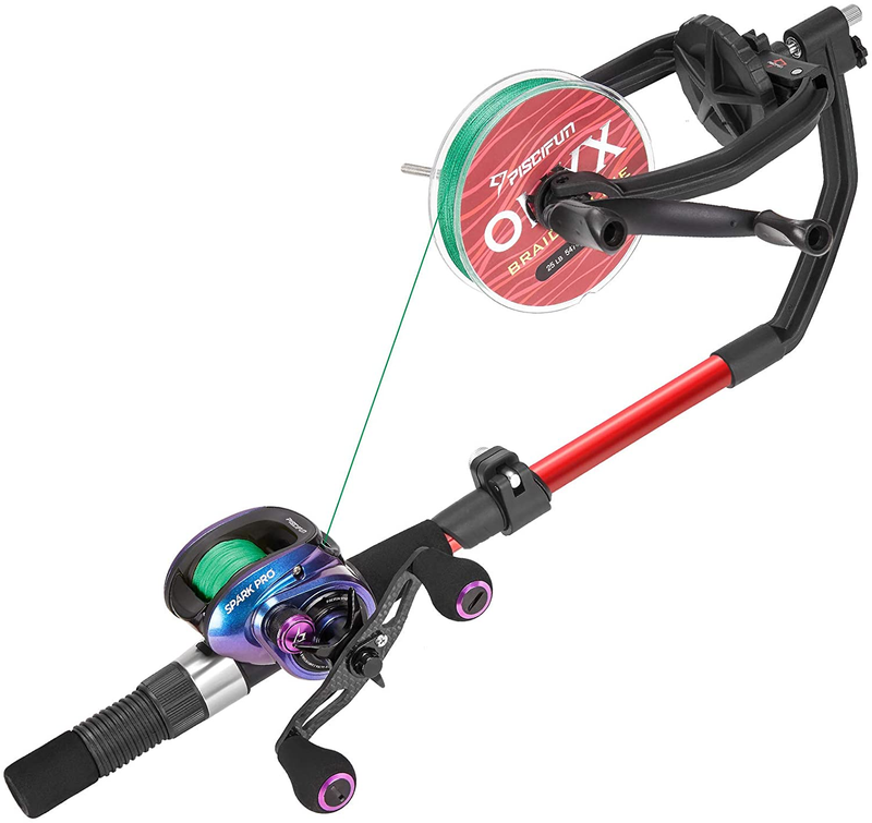 Piscifun Speed X Fishing Line Spooler Machine with Unwinding Function - Fishing