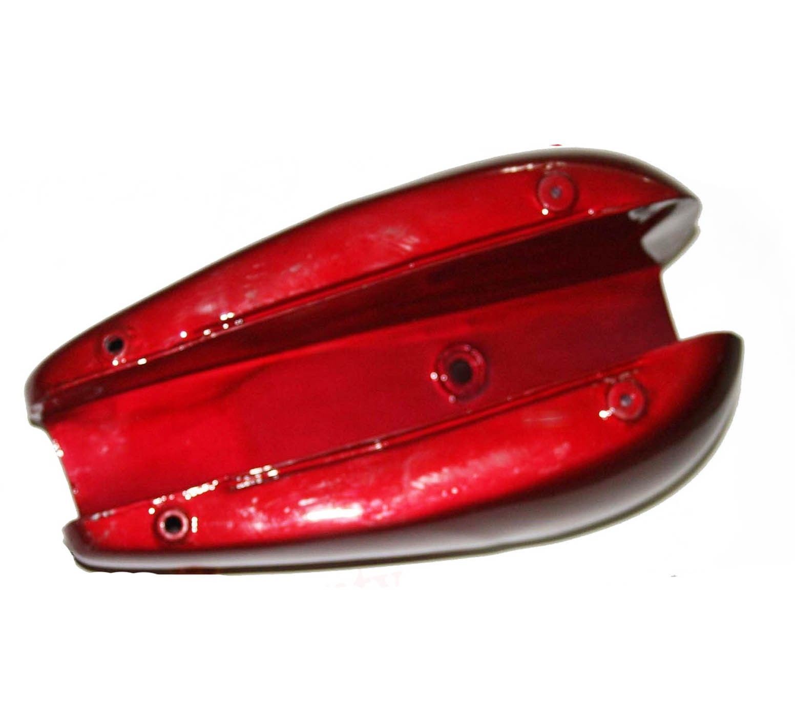 Fits Triumph T140 Bonneville Cherry Red Cream Petrol Fuel Tank Bonnie 