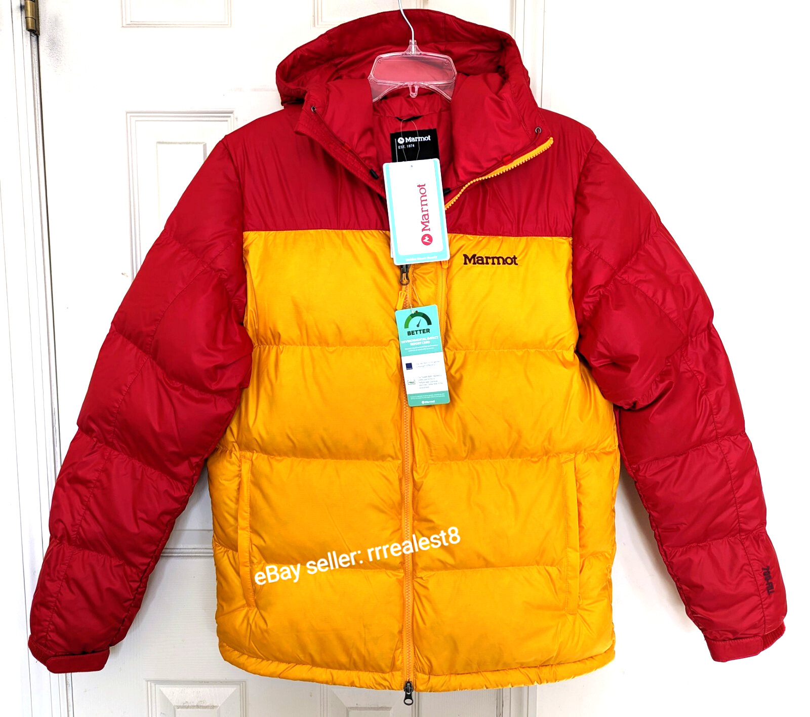 Pre-owned Marmot ?rare Color?  Guides Exclusive 700 Fill Down Hoody Puffer Jacket ?nwt In Multicolor