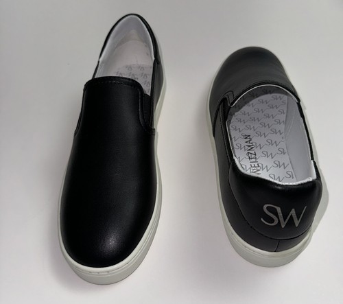 Stuart Weitzman Slip-on Sneaker Black Daryl Women's US 5.5
