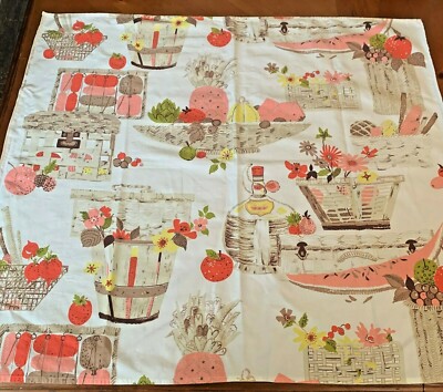 Fabric Cotton 1 12 x 35 inches Dancers Drama Vintage