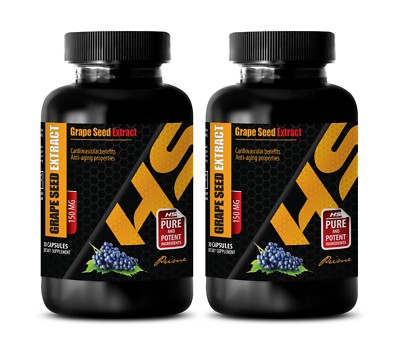 liver support - GRAPE SEED EXTRACT - bone vitamin - 2 Bottles
