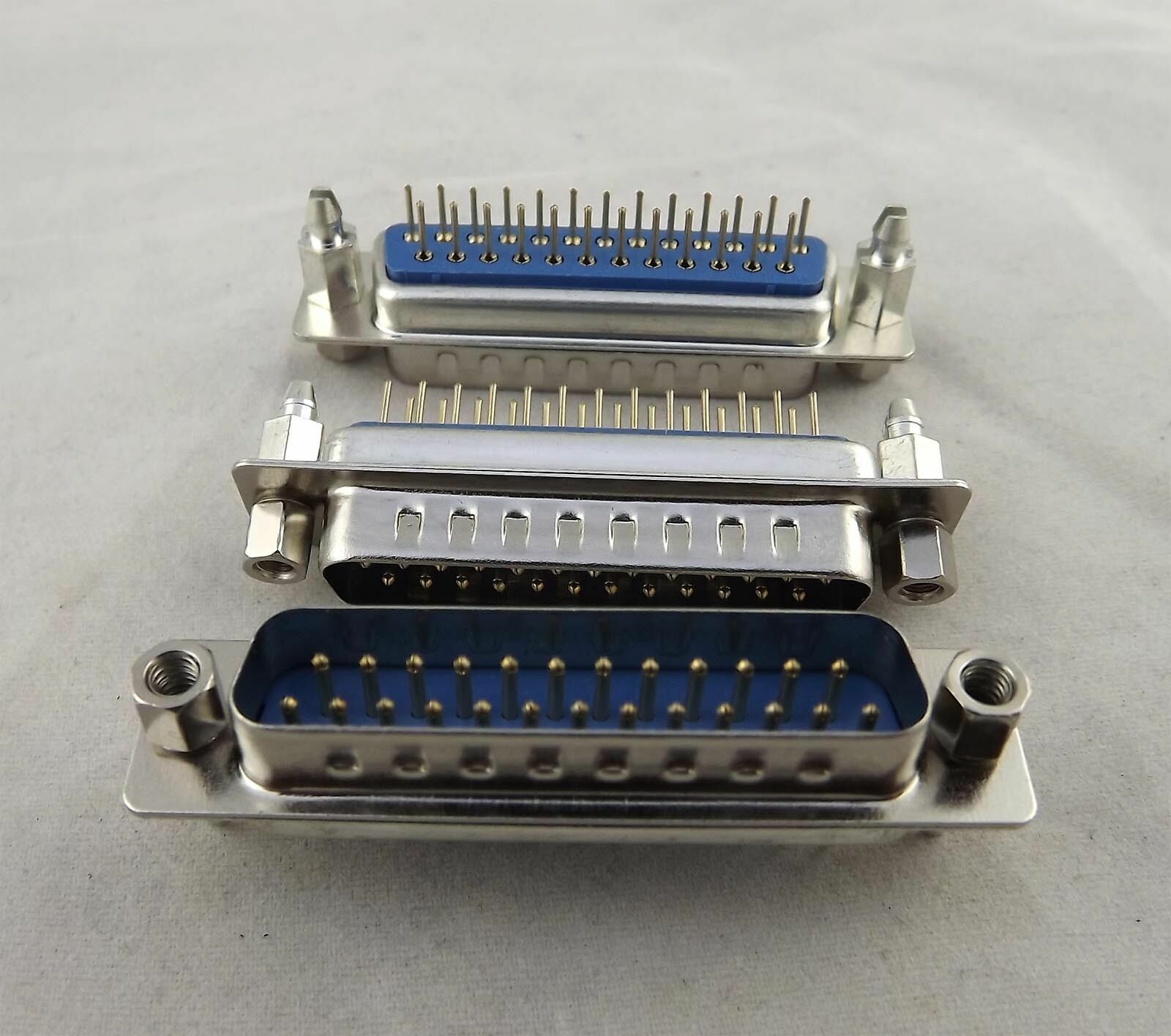 10 DSUB DB25 25Pin Male DIP PCB Solder Connector Adapter DP25 2 Rows