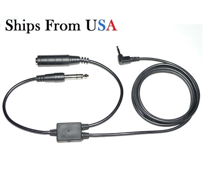 Smart phone, Tablet General Aviation Cockpit Audio And ATC Recorder, 5 feet long