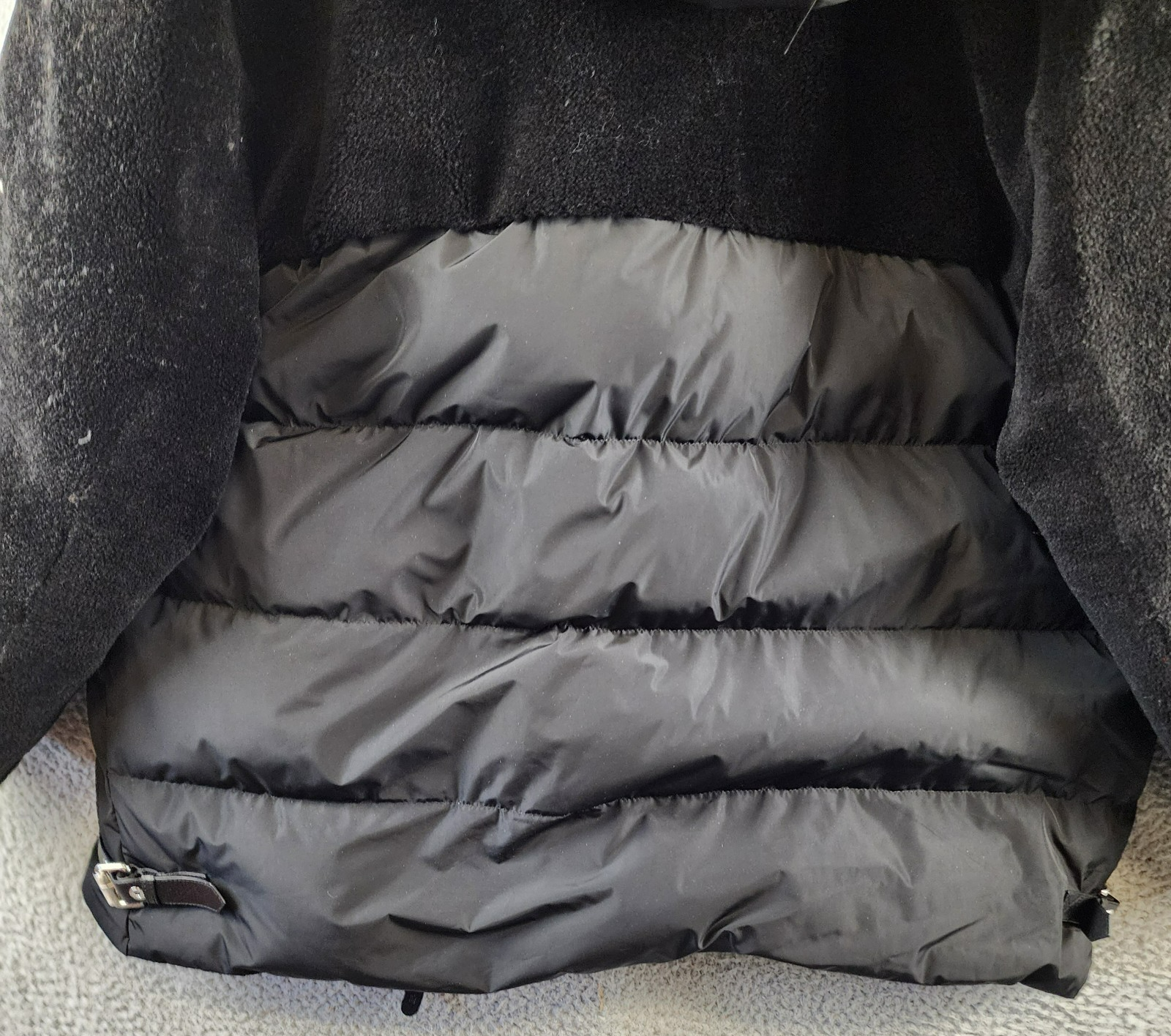 Mackage Junia Down Hooded Full Zip Coat Women's XL Black Full Zip Long Sleeve - Picture 14 of 15