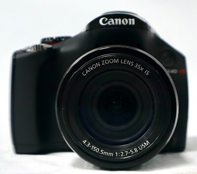 Canon PowerShot SX40 HS Point-and-Shoot Digital Camera - READ