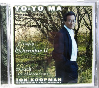 Yo-Yo Ma - SIMPLY BAROQUE II: Bach & Boccherini CD >NEW