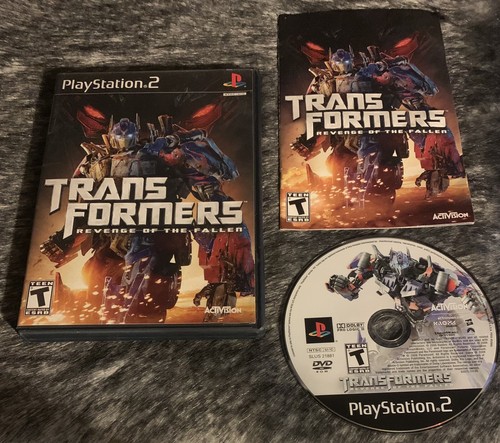 Transformers Revenge of the Fallen PS2 Video Games Complete