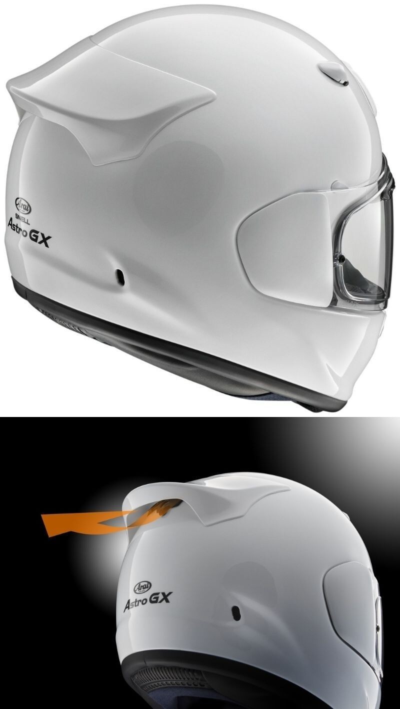 Arai Helmet ASTRO-GX Snell Casque CONTOUR-X Glass White Size