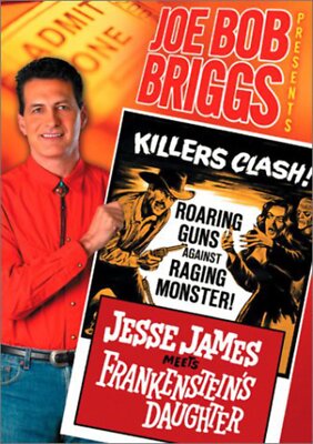 JOE BOB BRIGGS PRESENTS JESSE JAMES MEETS FRANKENSTEIN'S DAUGHTER DVD NEW