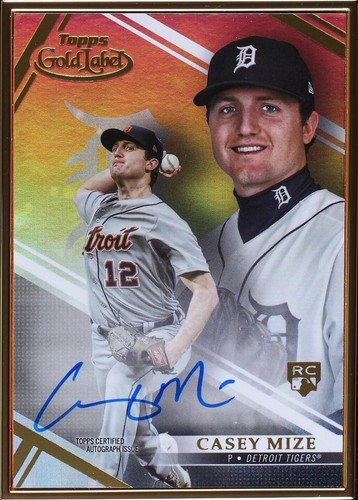 2021 Topps Gold Label - Casey Mize #FA-CM