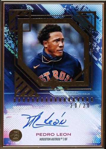 2021 Bowman Transcendent Collection - Pedro Leon #BTA-PL
