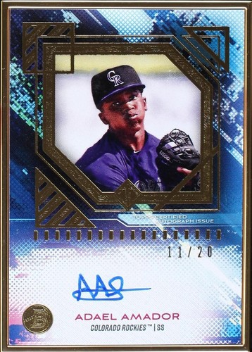 2021 Bowman Transcendent Collection - Adael Amador #BTA-AA