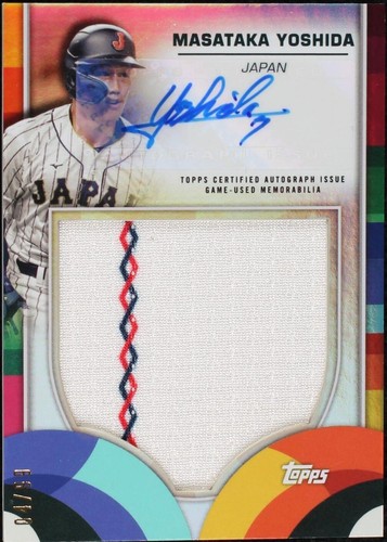 2023 Topps World Baseball Classic #WBC-33 Masataka Yoshida 2023 Topps World Baseball Classic #WBC-33 Masataka Yoshida
