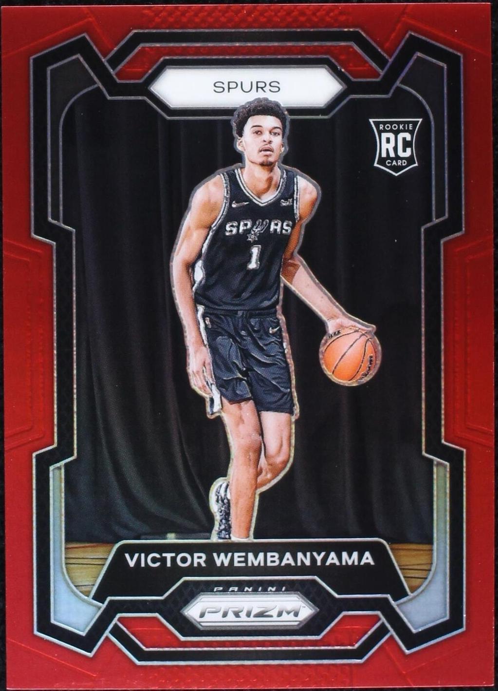 2023-24 Panini Prizm - Victor Wembanyama #136 Red Prizm /299 (RC 