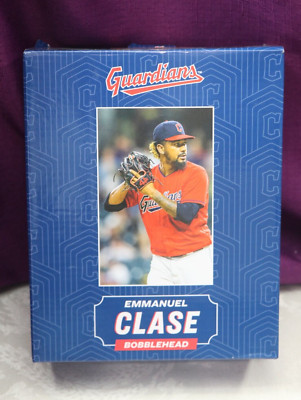 Emmanuel Clase Cleveland Guardians Bobblehead Limited Collector Edition NEW