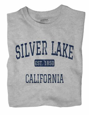 Silver Lake California CA T-Shirt Los Angeles EST