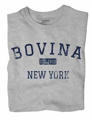 Bovina New York NY T-Shirt EST
