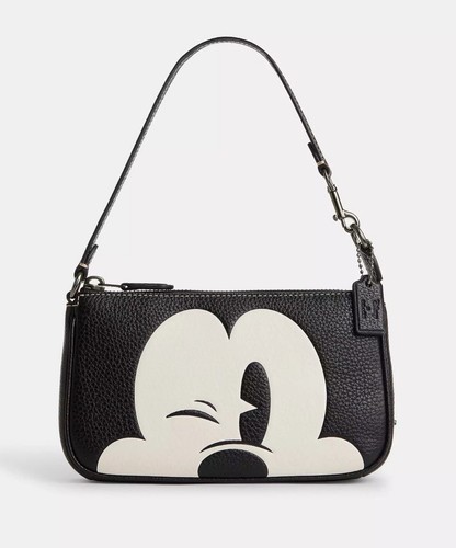 限定コラボ! DISNEY X COACH Nolita19 シグネチャー ジャガード DISNEY X COACH Nolita19シグネチャージャガード