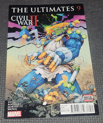 THE ULTIMATES #9 (2016) 1st Appearance Infinaut Marvel SNAP! Black Panther B5