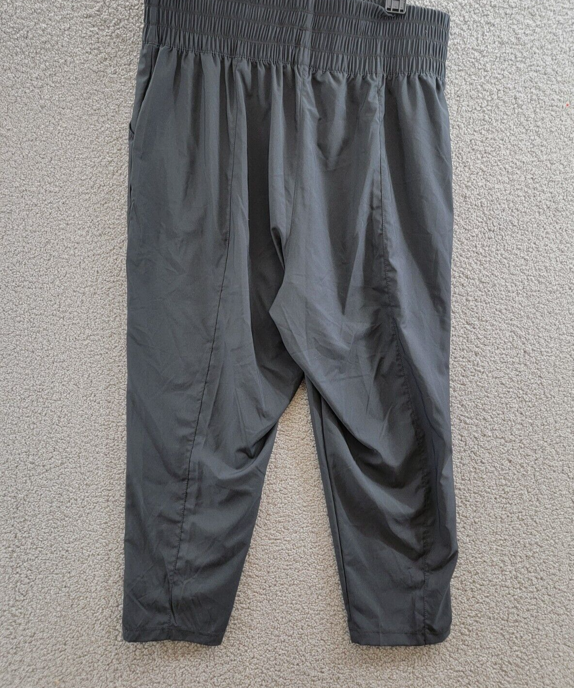 Nike Plus Size Dri-FIT One Ultra High-Waist Pants Women's 1X Black Elastic Waist - Picture 12 of 18
