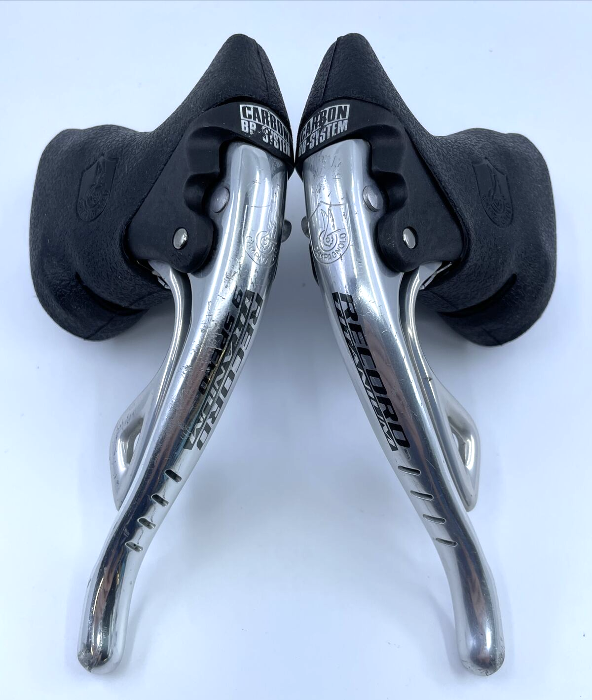 Campagnolo Record Ti 9-Speed ErgoPower Brake/Shift Levers Mechanical VINTAGE