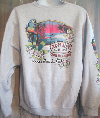 Ron jon surf shop crew neck sweatshirt clearance