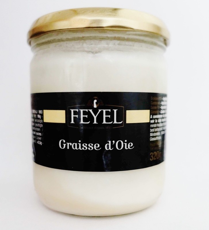 Schmalz GÃ¤Nseschmalz Graisse D`Oie Original FranzÃ¶Siches GÃ¤Nseschmalz 320g Glas