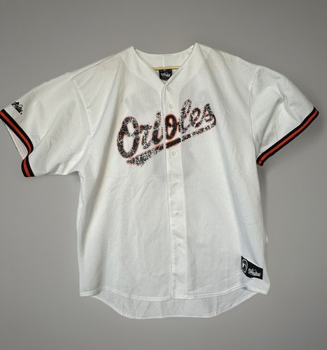 Cal Ripken Jr #8 Baltimore Orioles White Majestic Made in USA