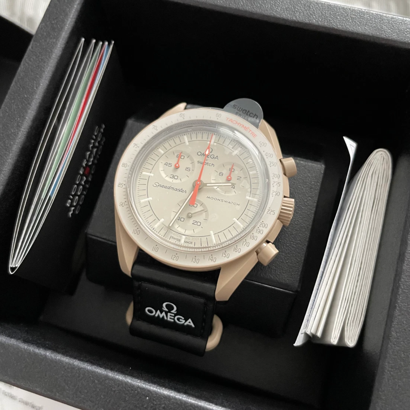 Swatch x Omega Bioceramic MoonSwatch Mission To Jupiter Swatch x Omega Bioceramic MoonSwatch Mission To Jupiter