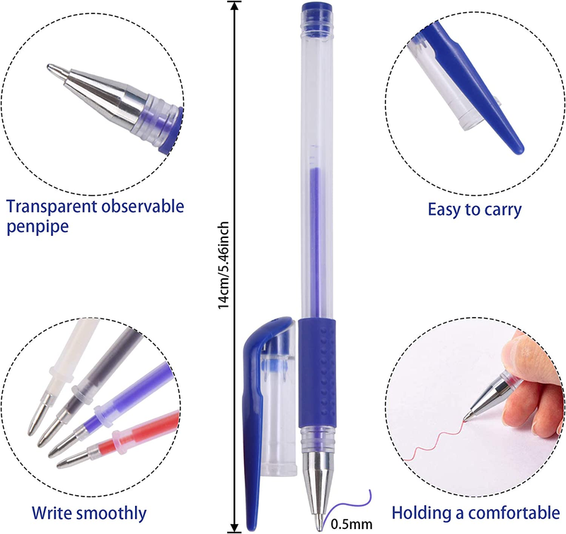8 Pieces Heat Erasable Pens for Fabric with 52 Refills Fabric Marking Pens Fabri