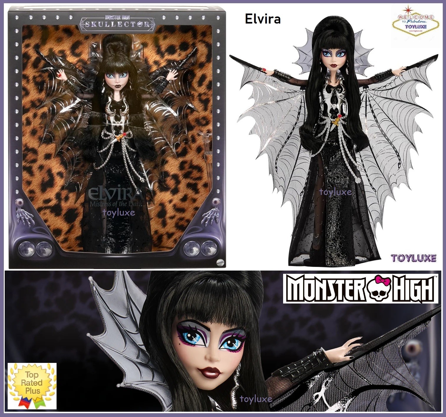 Monster High Skullector Elvira, Mistress of the Dark #1