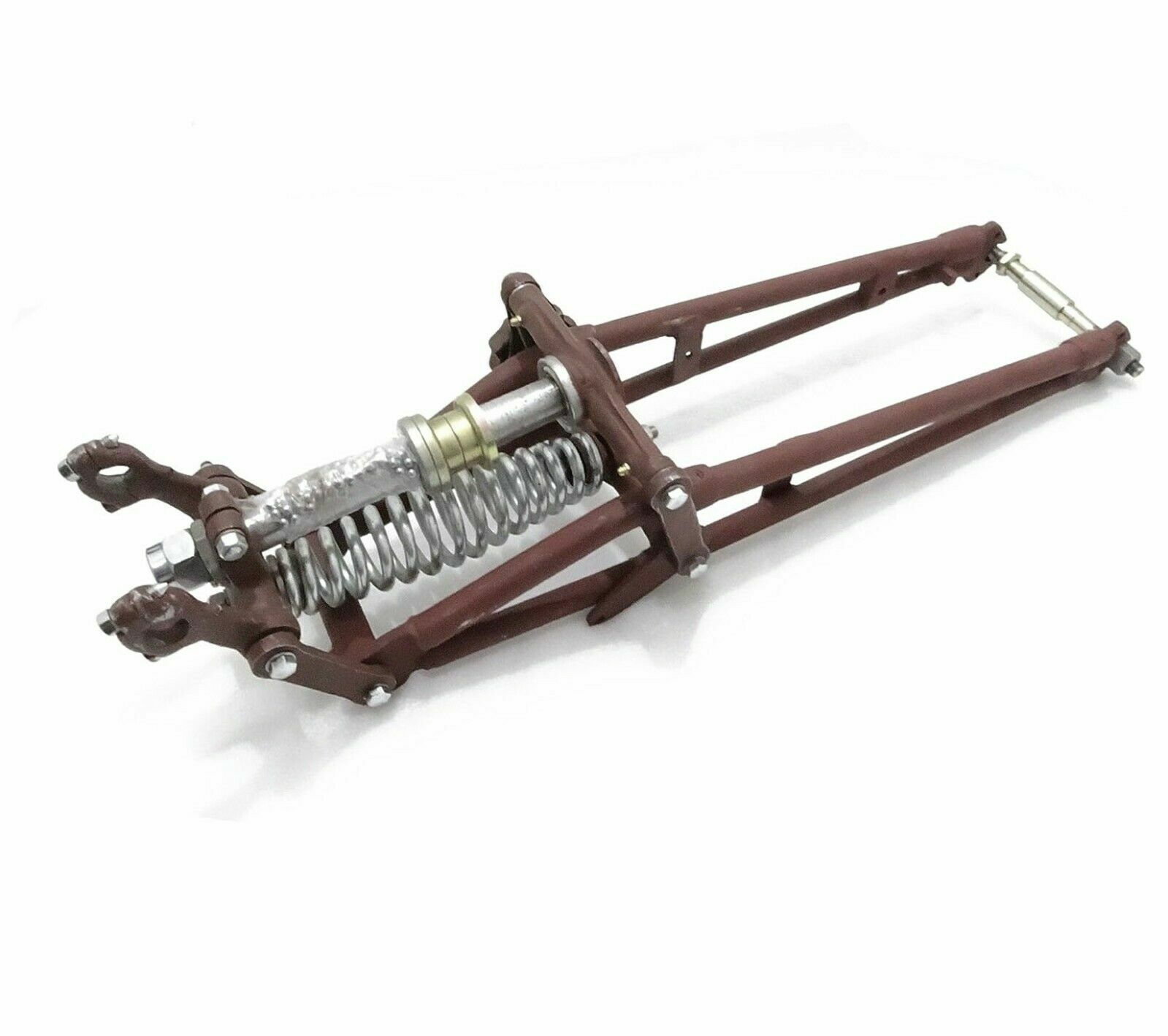 For Royal Enfield 500cc Front Springer Girder Fork Assembly Black & Chrome  