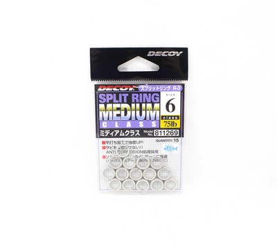 Decoy R-3 Split Rings Medium Class Size 6 (1269)