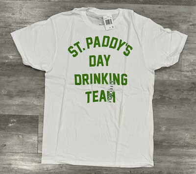 NEW The Office Ripple Junction St. Paddy s Day Drinking Team Mens T Shirt Sz L