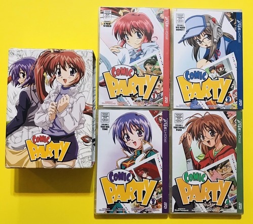 Comic Party Volume 1-4 The Complete Series Box Set Anime DVD | eBay Comic Party Volume 1-4 The Complete Series Box Set Anime DVD | eBay