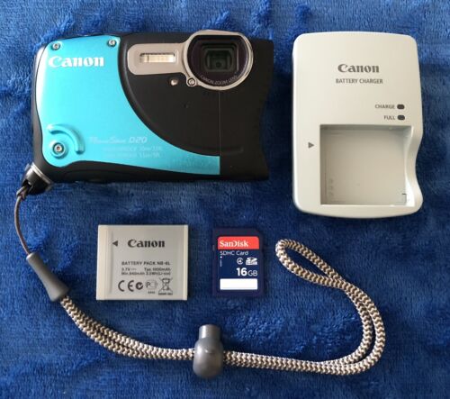 Canon PowerShot D20 12.1MP Digital Camera WaterProof Canon PowerShot D20 12.1MP Digital Camera WaterProof