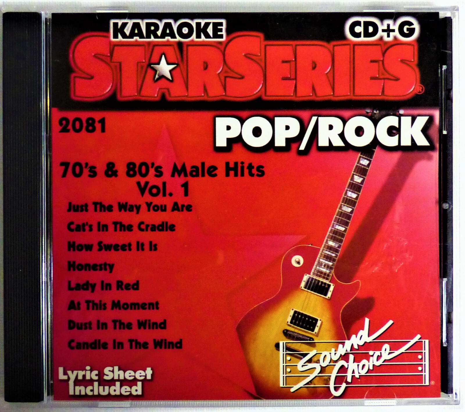KARAOKE CD+G Star Series POP/ROCK - 70'S & 80'S MALE HITS