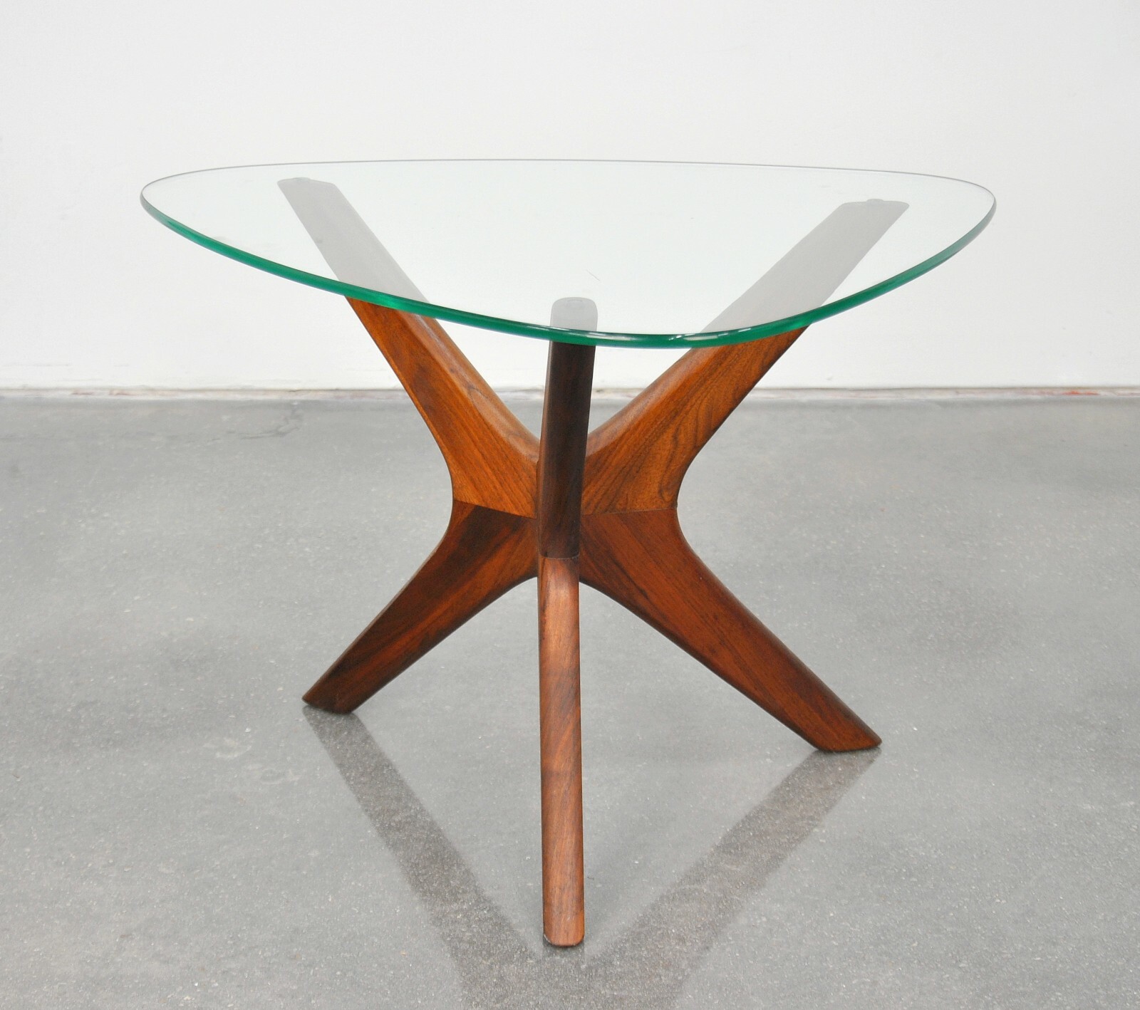 Adrian Pearsall Walnut Side End Table Mid-Century Modern Craft Associates 1950s