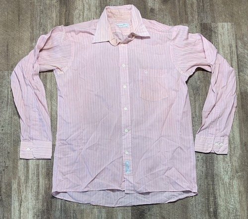 Vintage Christian Dior Chemises Men's Button-Up Shirt Pink