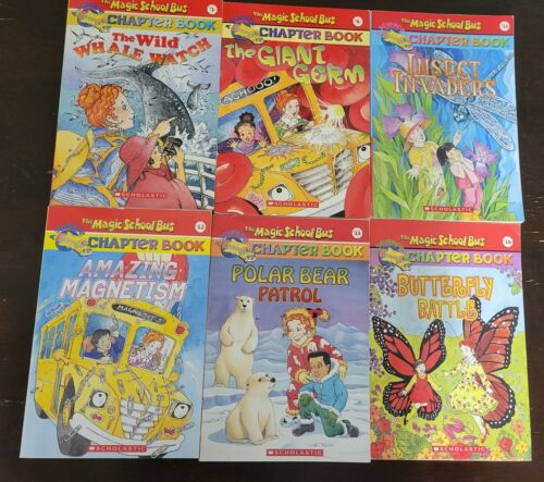 The Magic School Bus Chapter Books Lot Of 6 Ms. Frizzle The Magic School Bus Chapter Books Lot Of 6 Ms. Frizzle