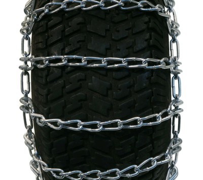 Pair of 2 Link Tire Chains 15x5x6 for Cub Cadet Snow Blower, Thrower & Lawnmower