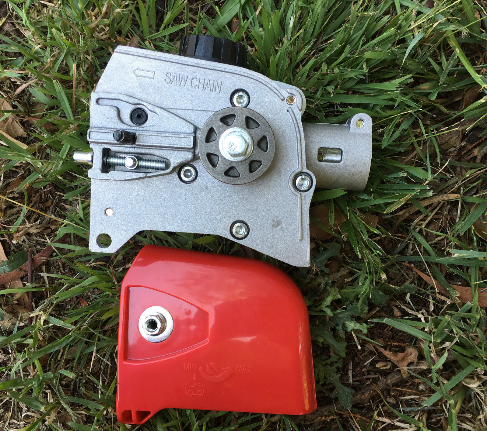 CHAINSAW POLESAW HEAD REPLACEMENT BRUSHCUTTER GEARBOX FIT HONDA GX25