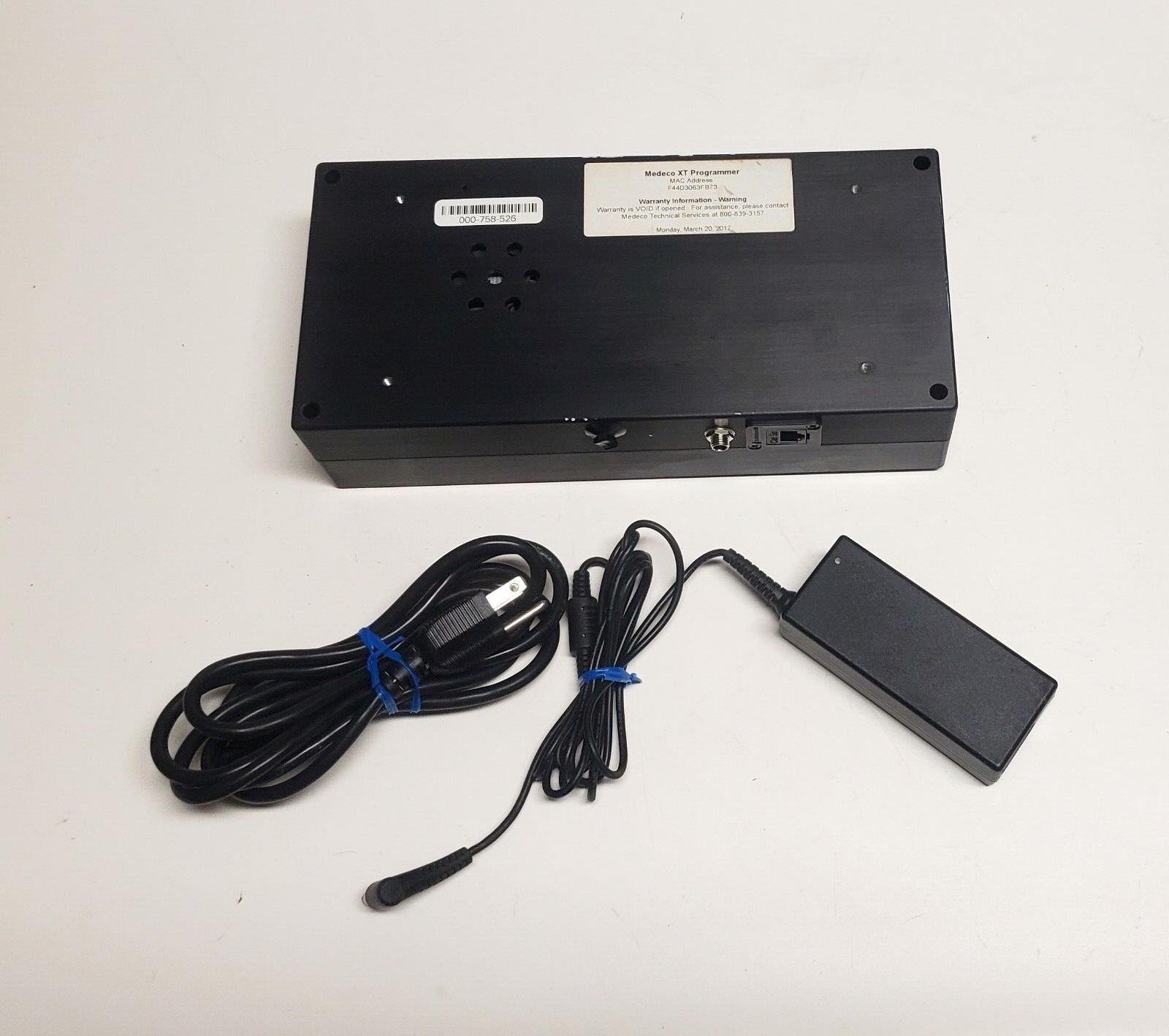 Medeco XT Remote Programmer w/ Power Adapter NO KEY INCLUDED