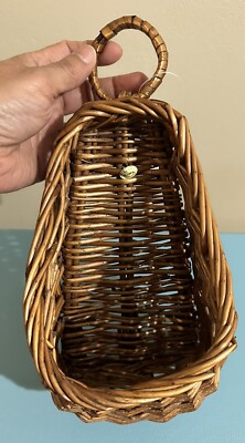 Vintage Wall Pocket Hanging Basket Lee Wards 