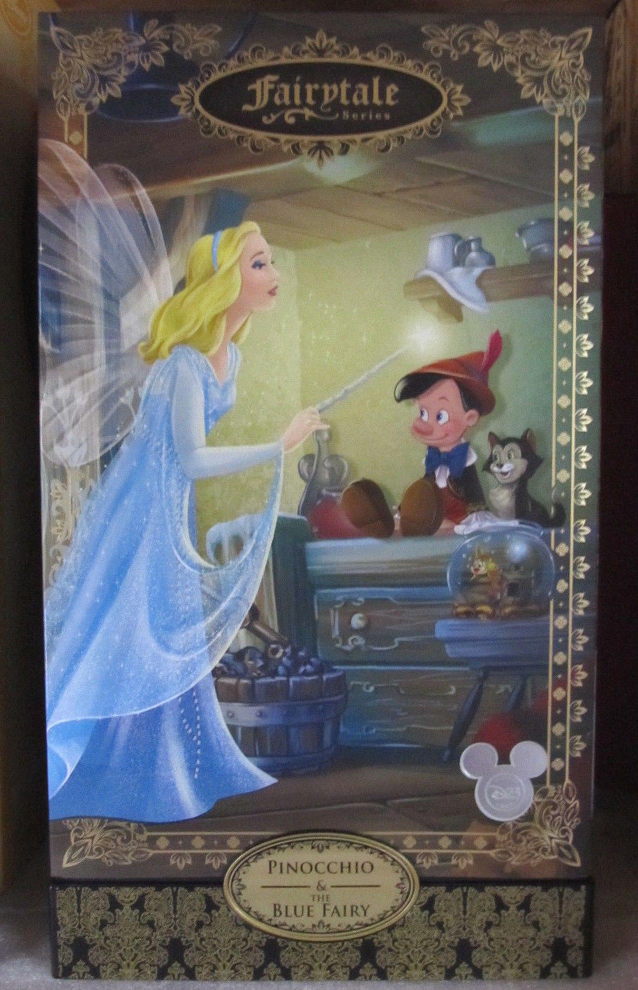 DISNEY D23 EXCLUSIVE PINOCCHIO BLUE FAIRY DESIGNER FAIRYTALE DOLL LE of 1023