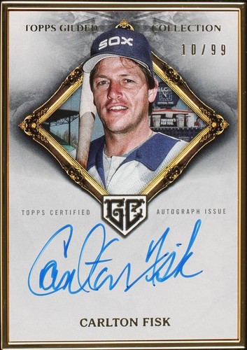 2023 Topps Gilded Collection - Carlton Fisk #HAFA-CF