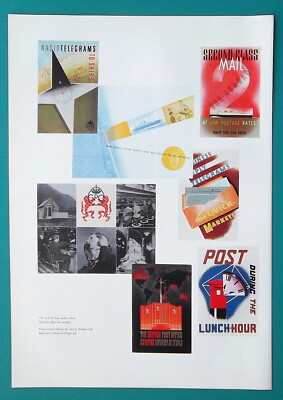 1939 UK ROYAL MAIL Services Advertisement Examples Telegrams Telephone 