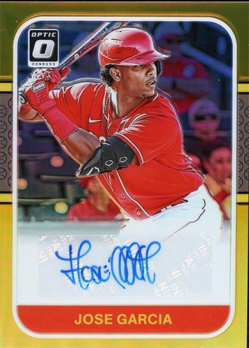 2021 Panini Donruss Optic - Jose Garcia #RS87-JG
