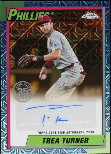 2025 Topps Series 1 - Trea Turner #90CA-TT